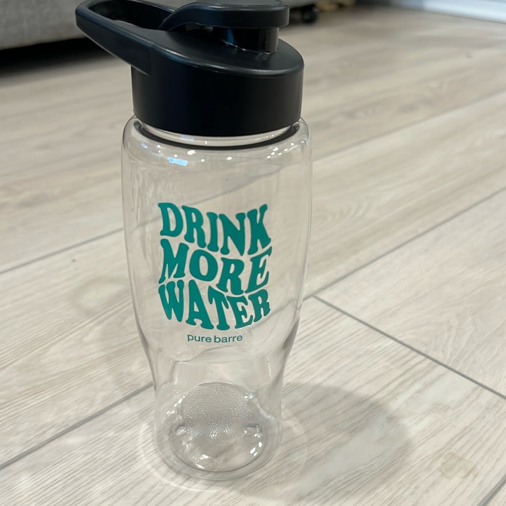 Pure barre plastic bottle